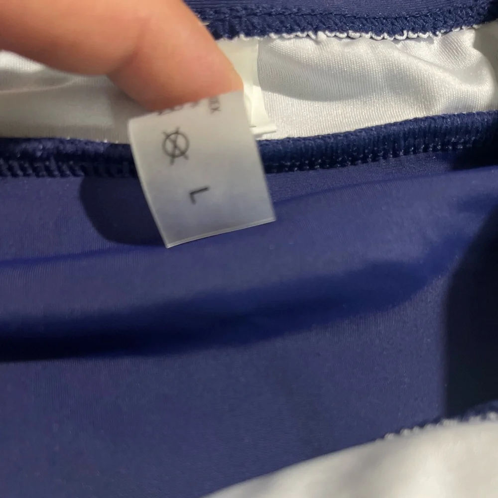 Yonique Women's Swimsuit Blue 2 Pieces Size L | New - Picture 8 of 8